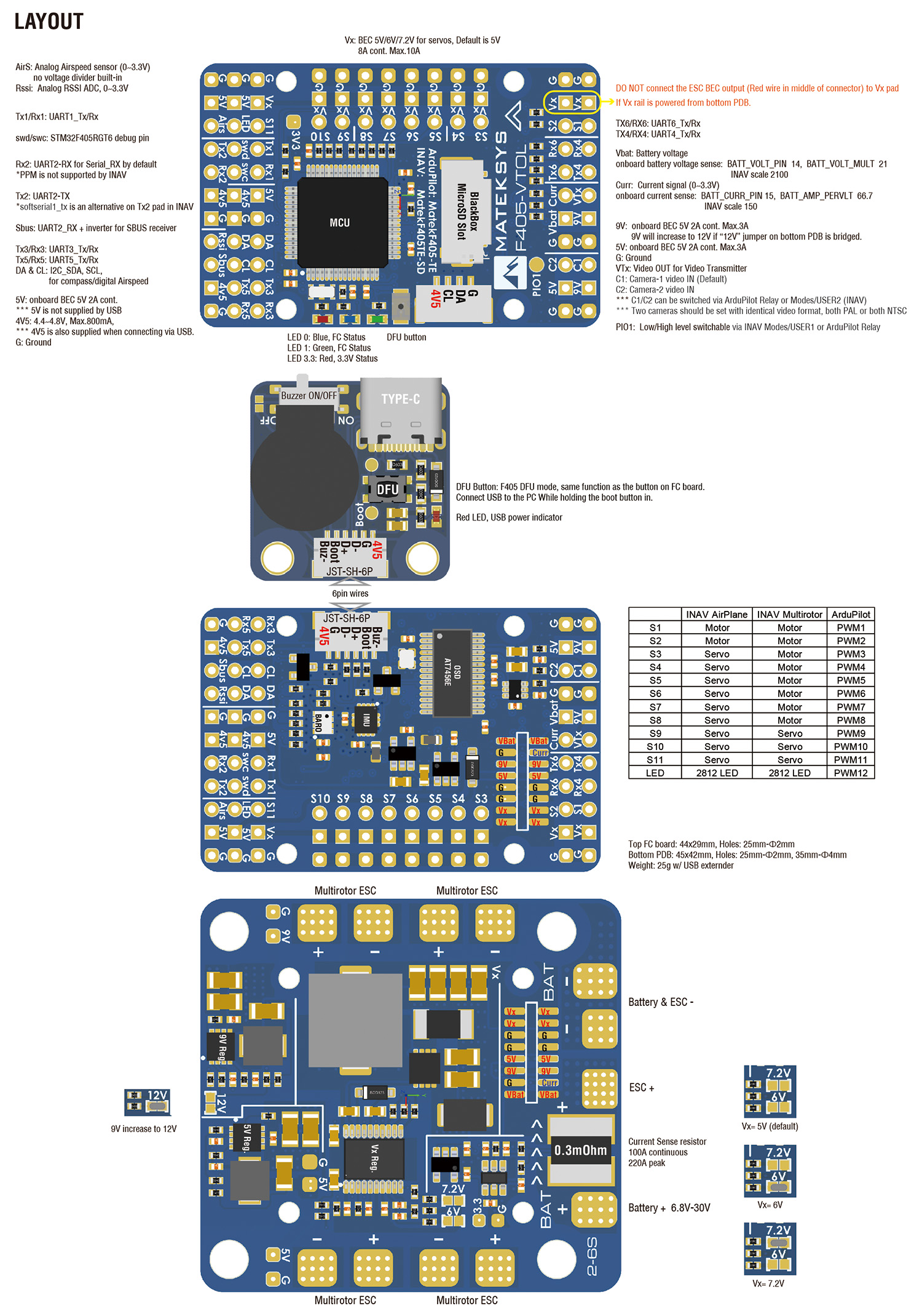 Flugsteuerung-Matek-F405-VTOL-mit-Barometer-OSD-MicroSD-Karte-und-Blackbox-fuumlr-2-6S-LiPo-geeignet-1989013-1